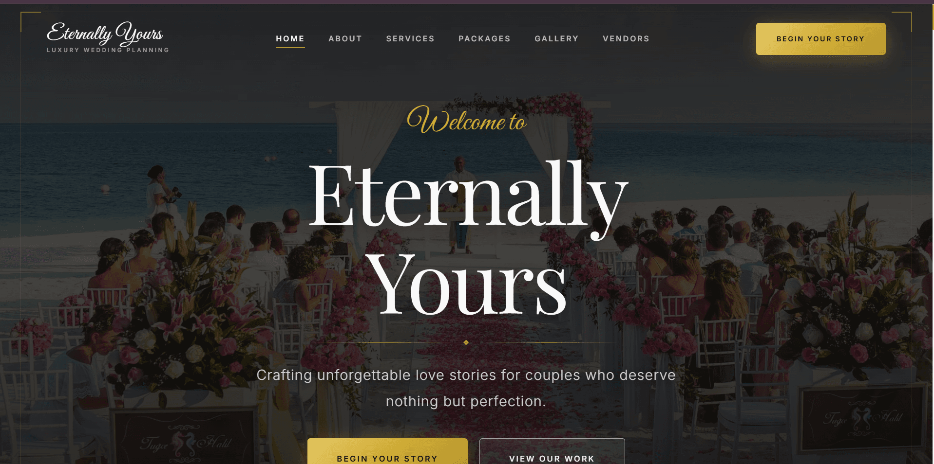 Eternally Yours — Luxury Wedding Planning